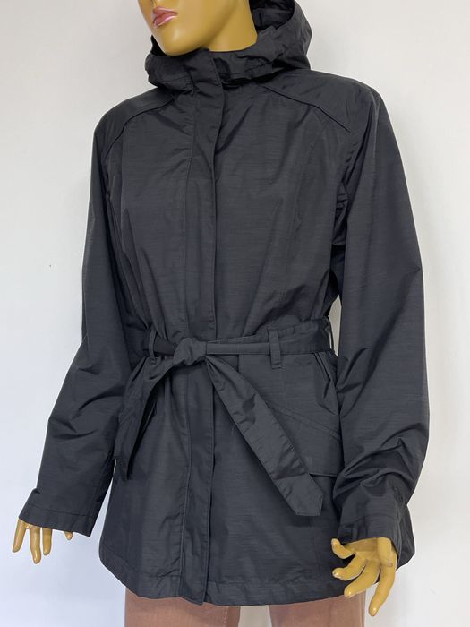 The north face L XL чорна демі куртка вівтрівка дощовик трекінгова