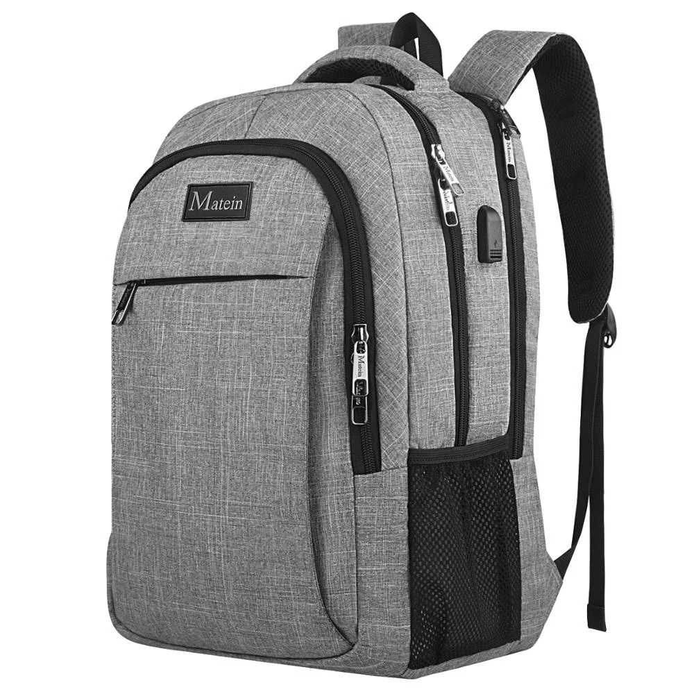 MATEIN Plecak biznesowy na laptopa 17.3” kolor szary