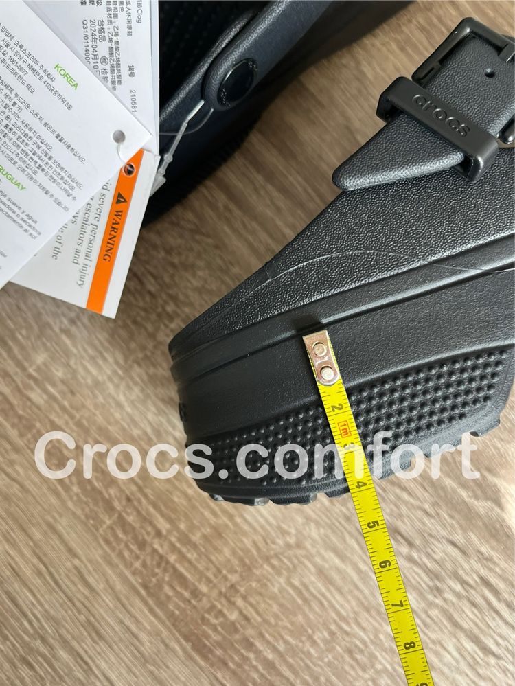 Крокси crocs Mary Jane Black
