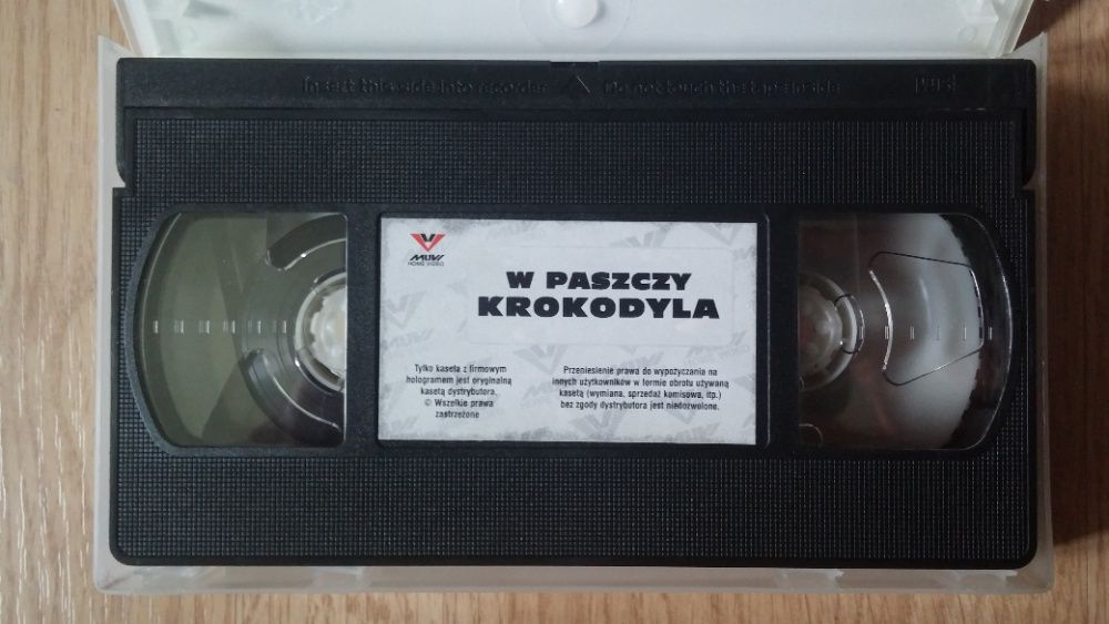 W paszczy krokodyla VHS