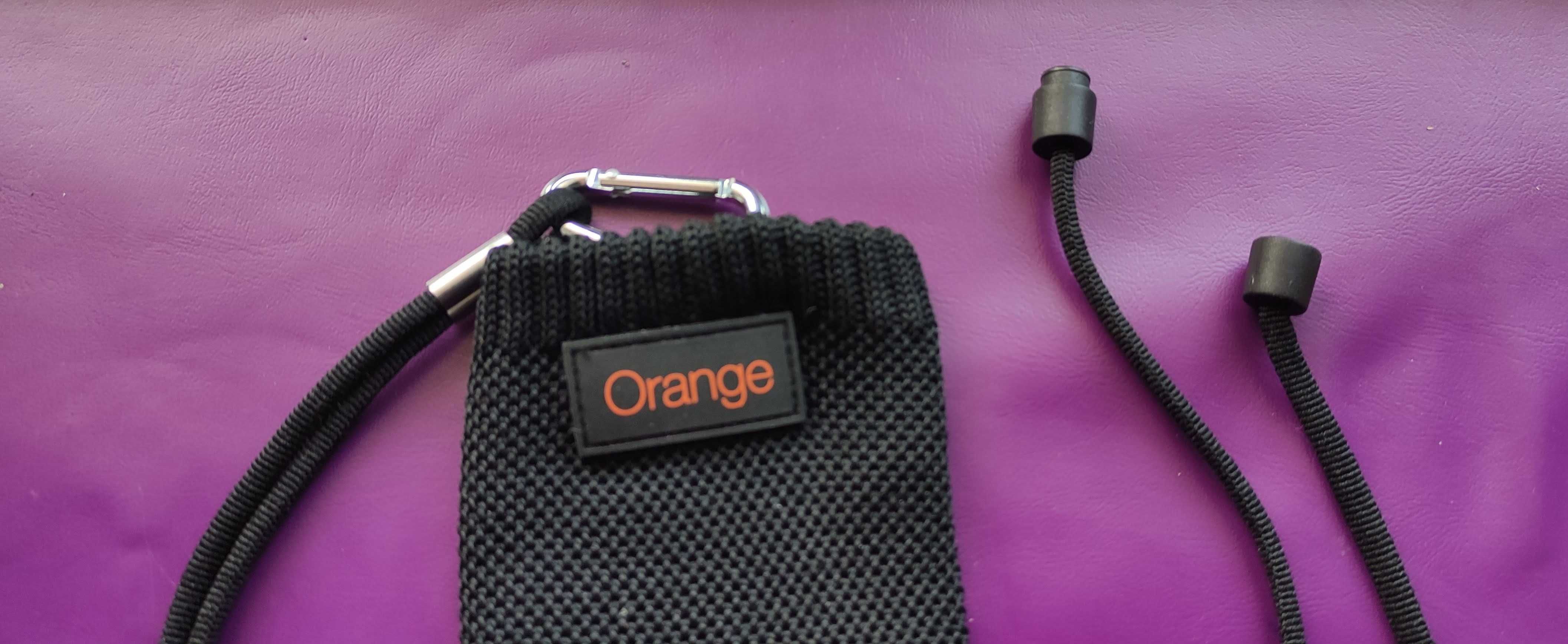 Nowy materiałowy pokrowiec/etui na telefon z logo ORANGE (nr.2)