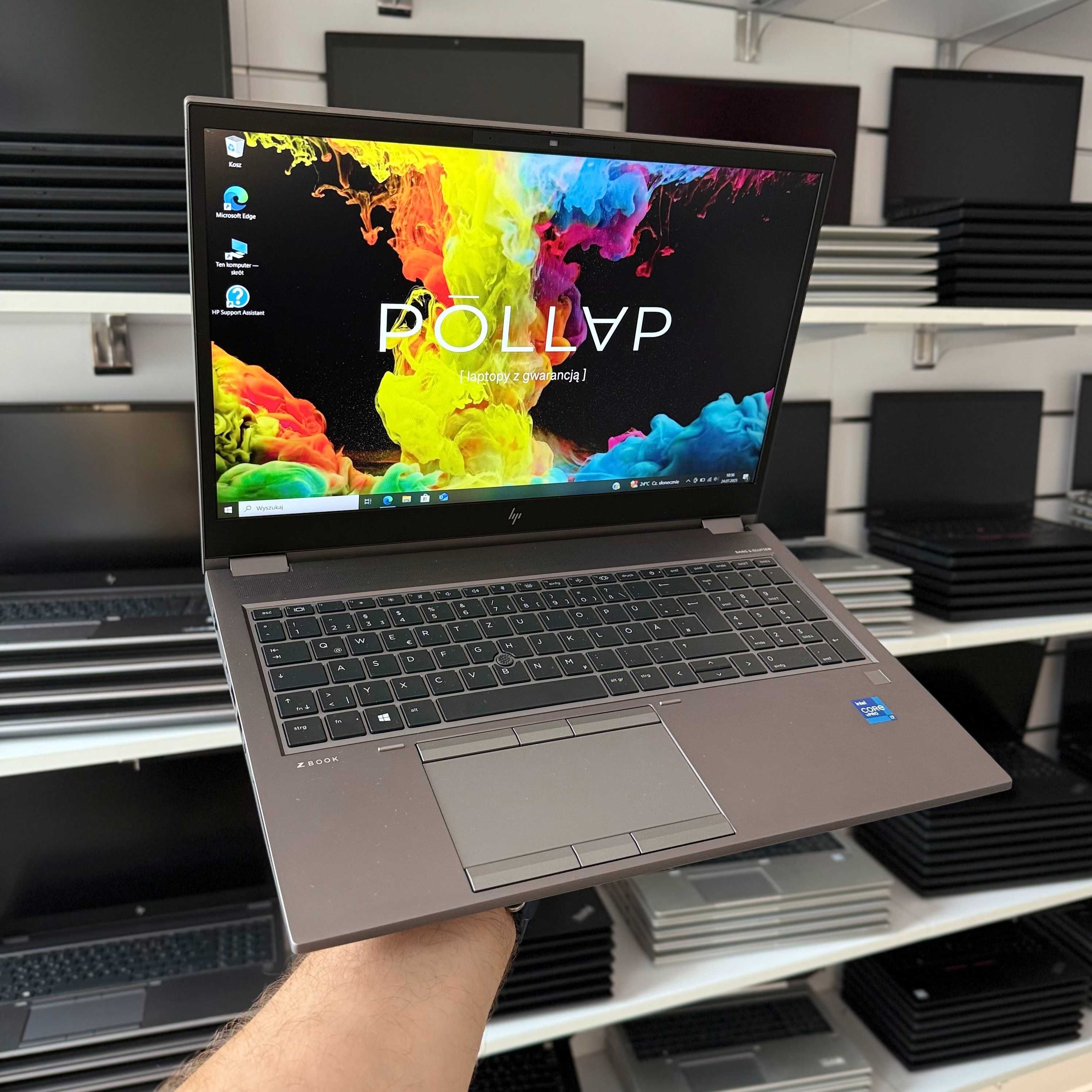 Laptop HP Zbook Fury 15 G8 i7-11gen / RTX A2000 / 32 RAM / 1TB SSD