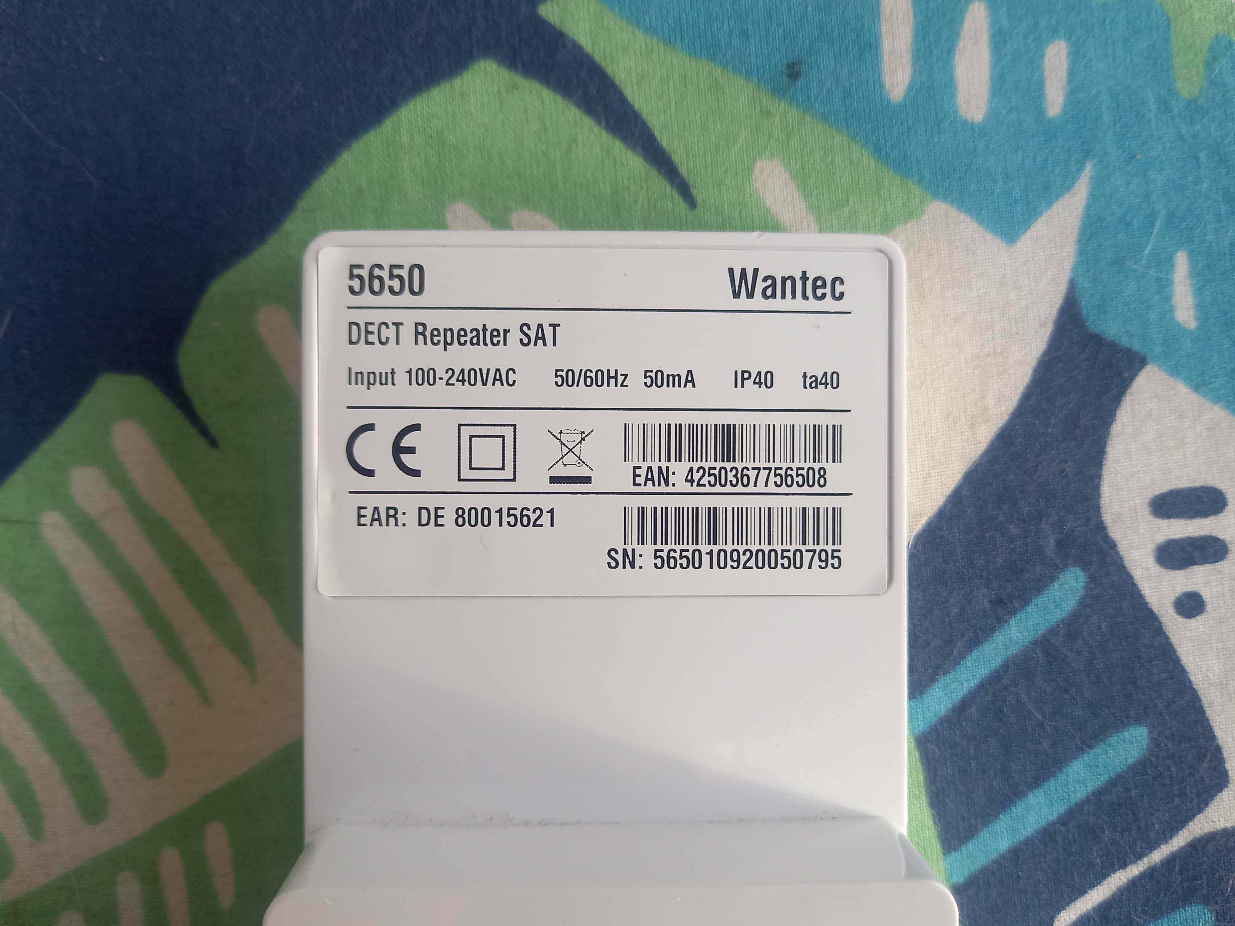 Repeater DECT wantec DECT Repeater SAT WZMACNIACZ