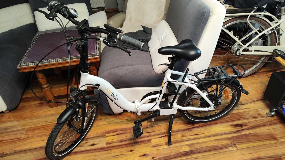 Rower elektryczny EcoBike Even Y biały