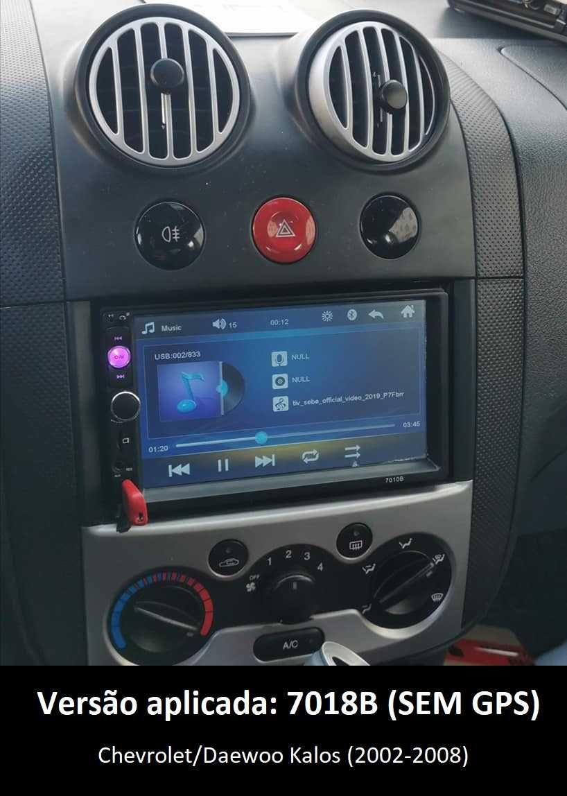 Rádio 2DIN • CHEVROLET DAEWOO • Lacetti Nubira Matiz Kalos Android GPS