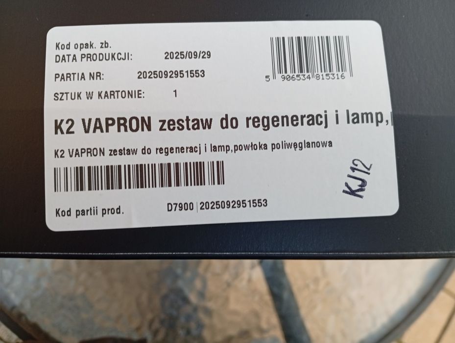K2 Vapron - zestaw do regeneracji lamp samochodowych