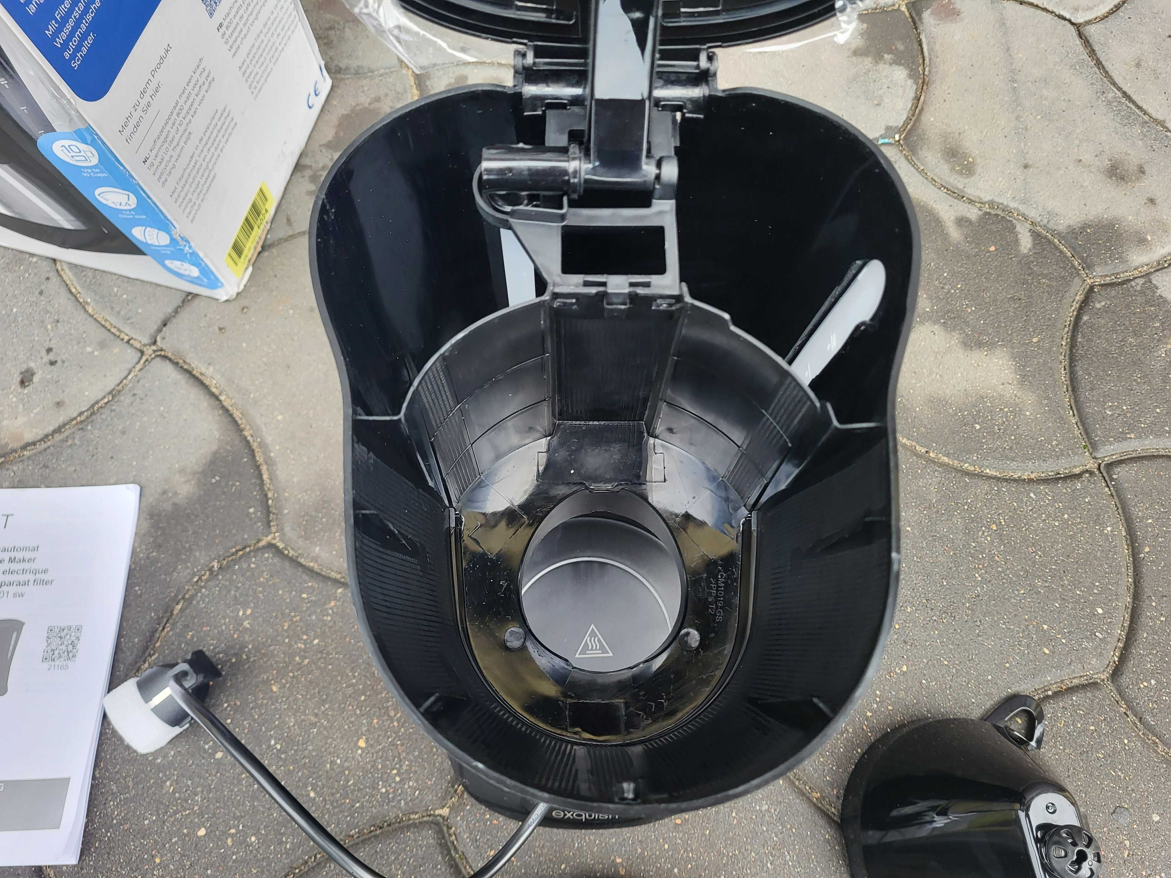 Ekspres do kawy przelewowy Exquisit KA 6501 nowy 800 w