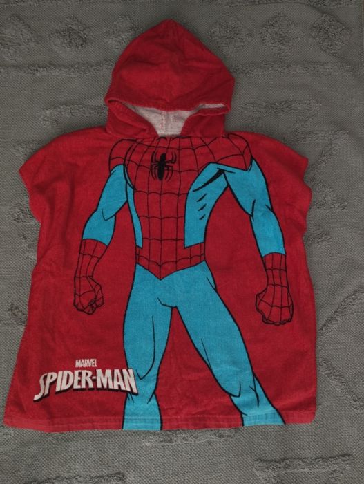 Ręcznik kąpielowy z kapturem Spiderman