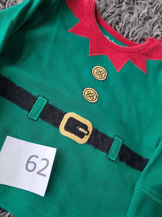 Bluzka niemowlęca święta Boże Narodzenie długi rękaw  F&F