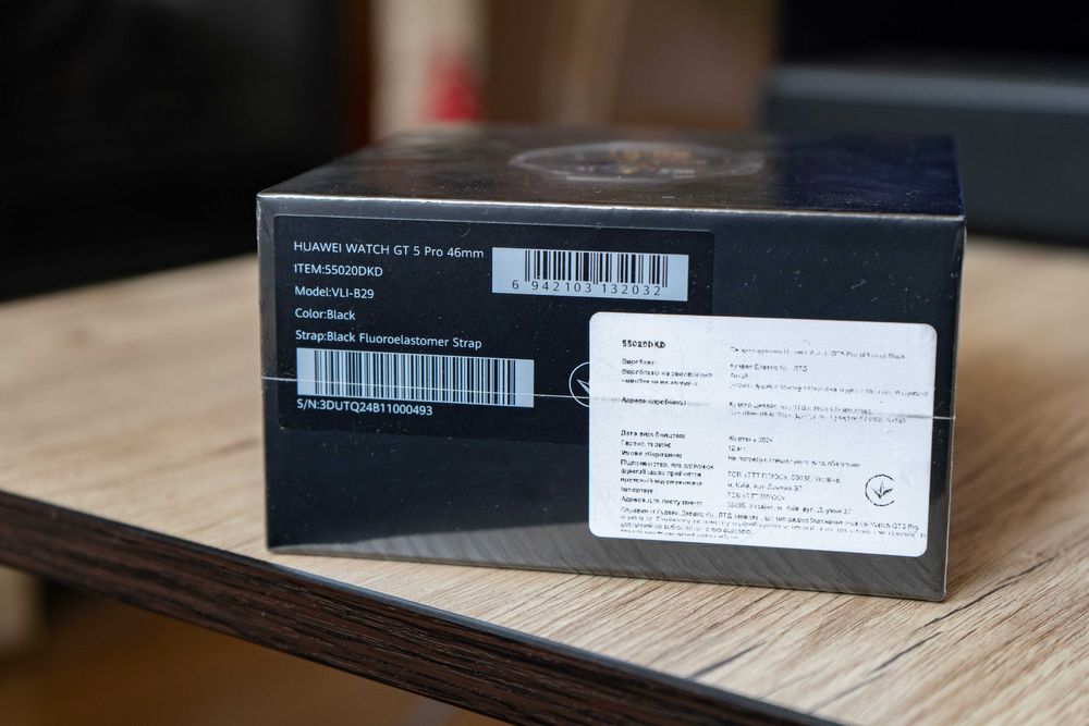 HUAWEI Watch GT 5 Pro 46 mm Black новые