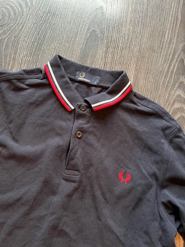 Fred Perry koszulka polo polówka długi rękaw