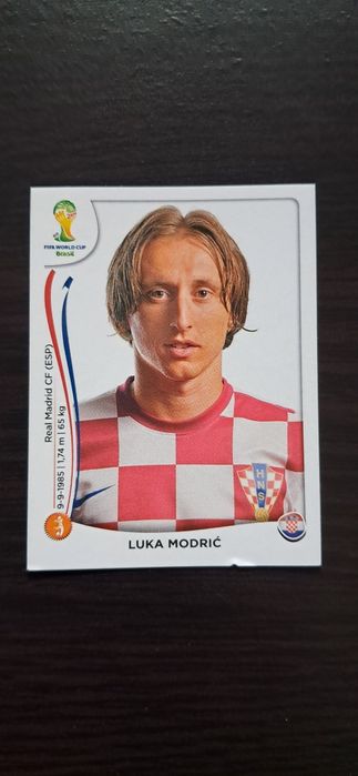 Cromo Luka Modric da Panini