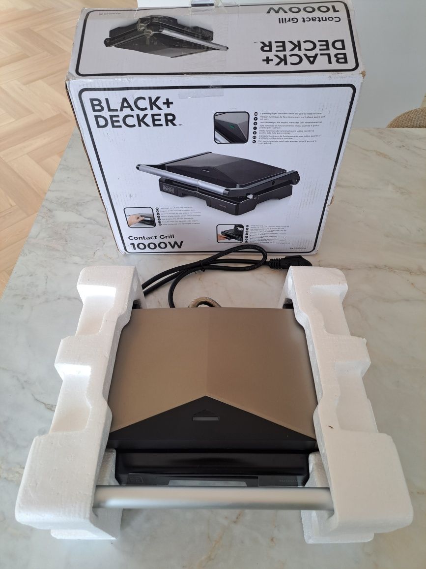 Grill elektryczny Black+Decker 1000W