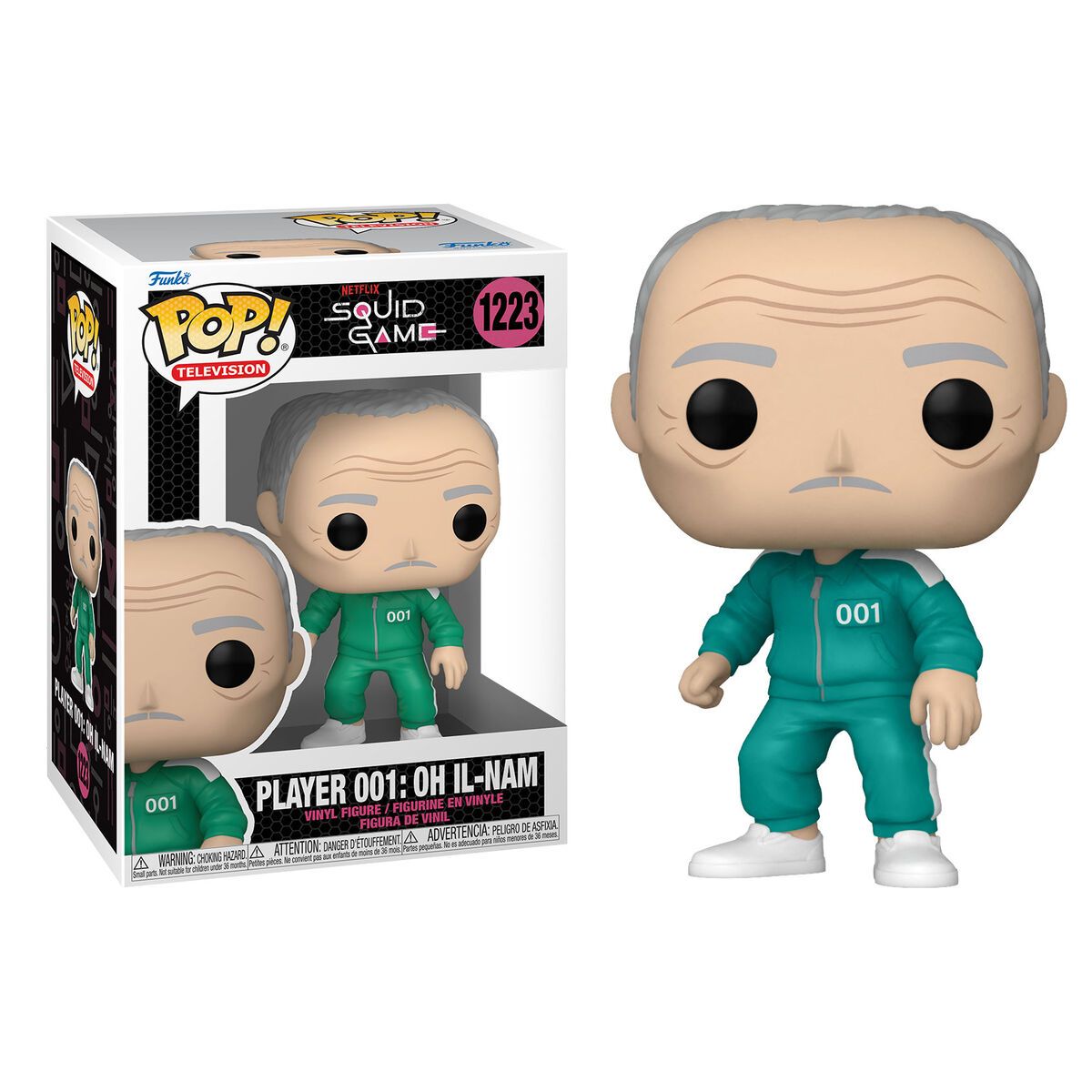 Funko POP Squid Game 1223 Player 001: Oh Il-Nam