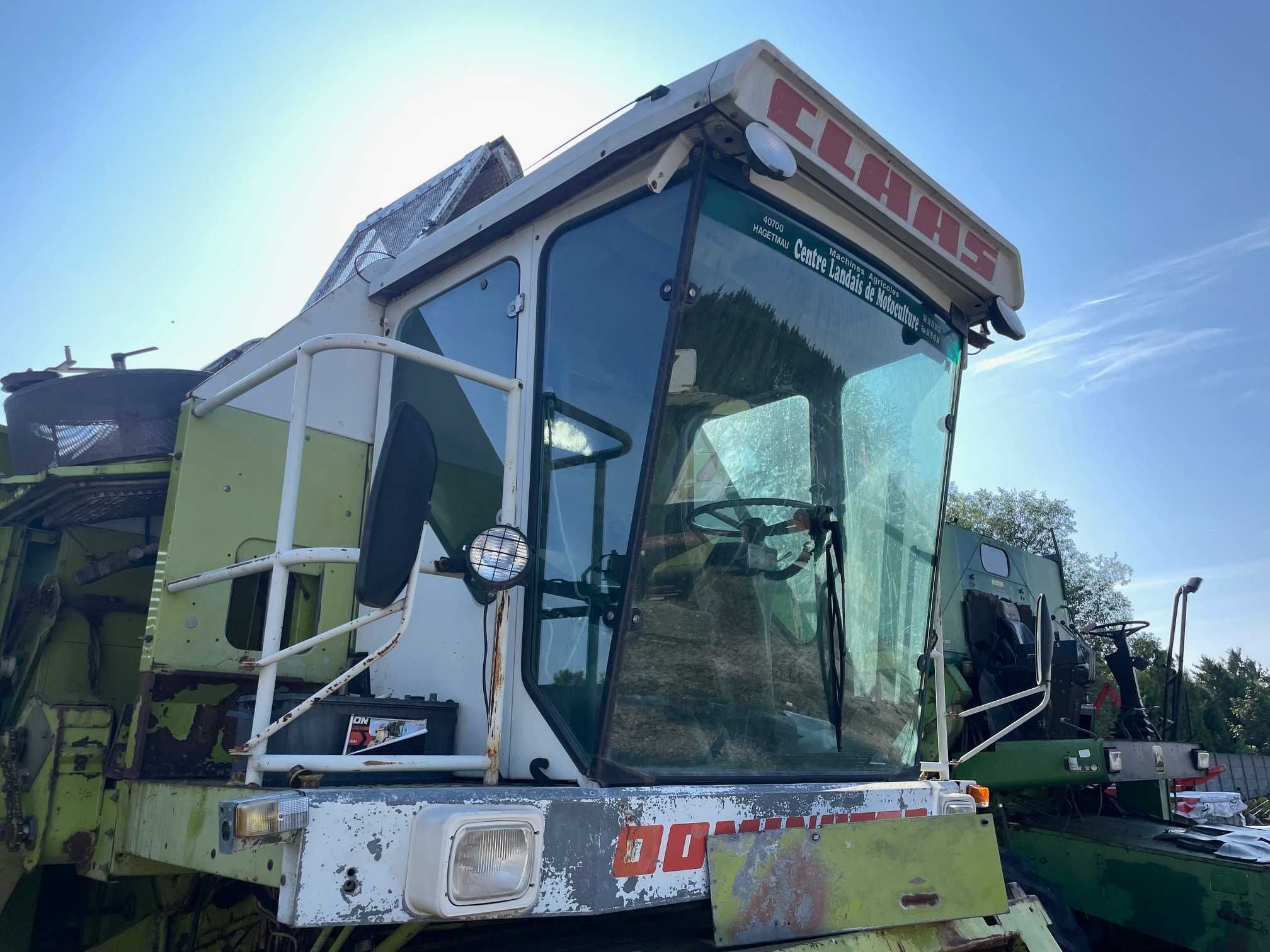 Claas Dominator 98 kabina silnik wytrząsacz rura