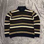 Свитер кофта Vintage Paul Shark Merino Wool 1/4 Zip Sweater zegna