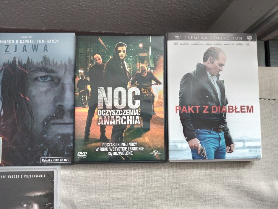 FILMY DVD, rozne gatunki, stan idealny, radom