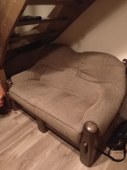 Kanapy 2sztuki dębowe