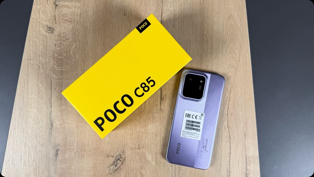 Poco c85 (8/256 Global dual sim мастер бокс запечатанный абсолютно нов