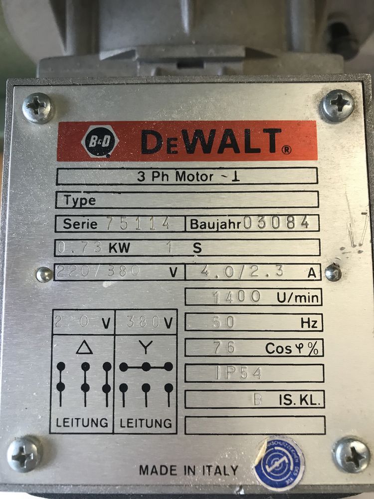 Pila tasmowa Dewalt tasmowka 380v Szczytno