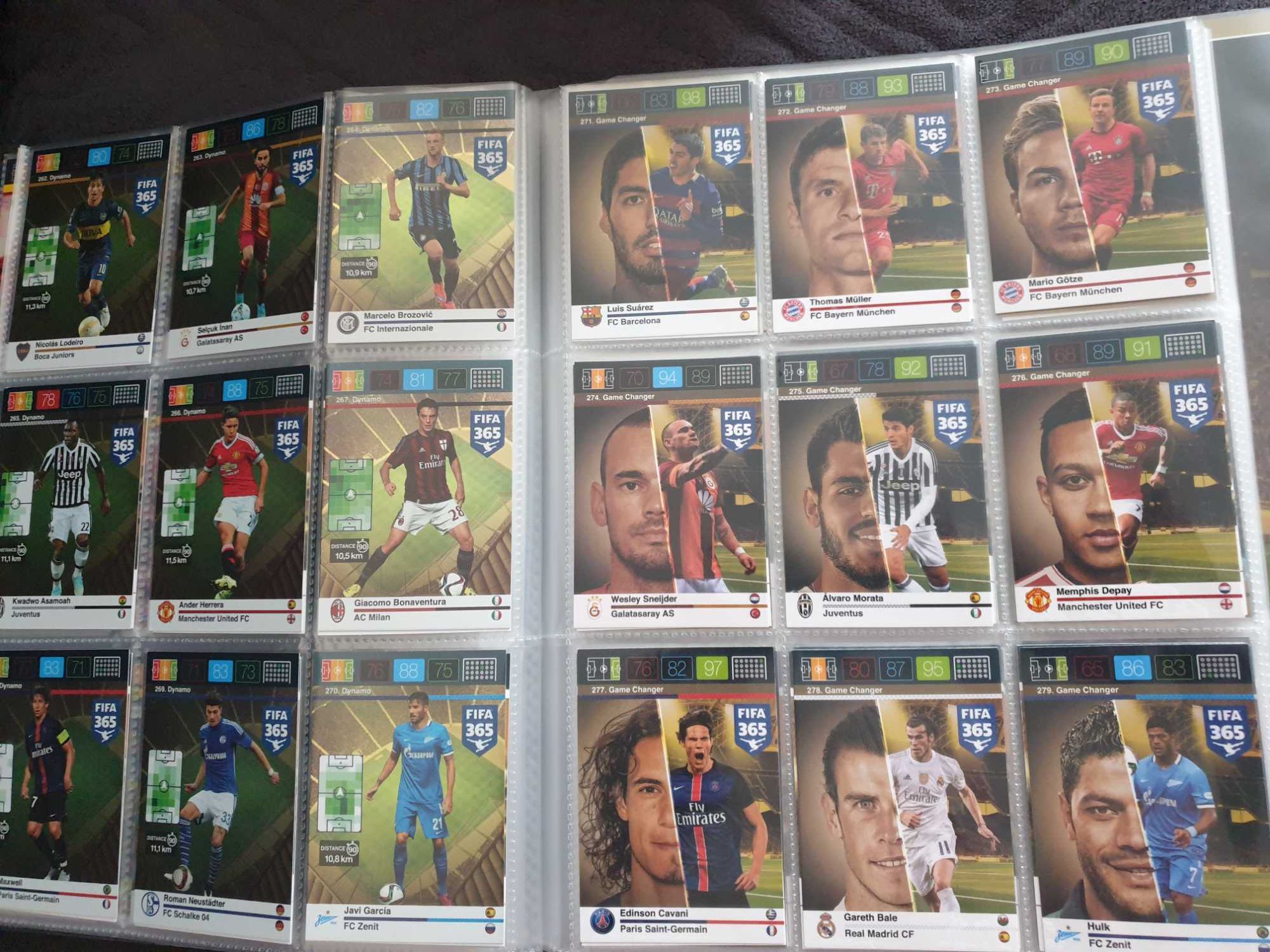 Kompletny album Panini FIFA 365: 15-16