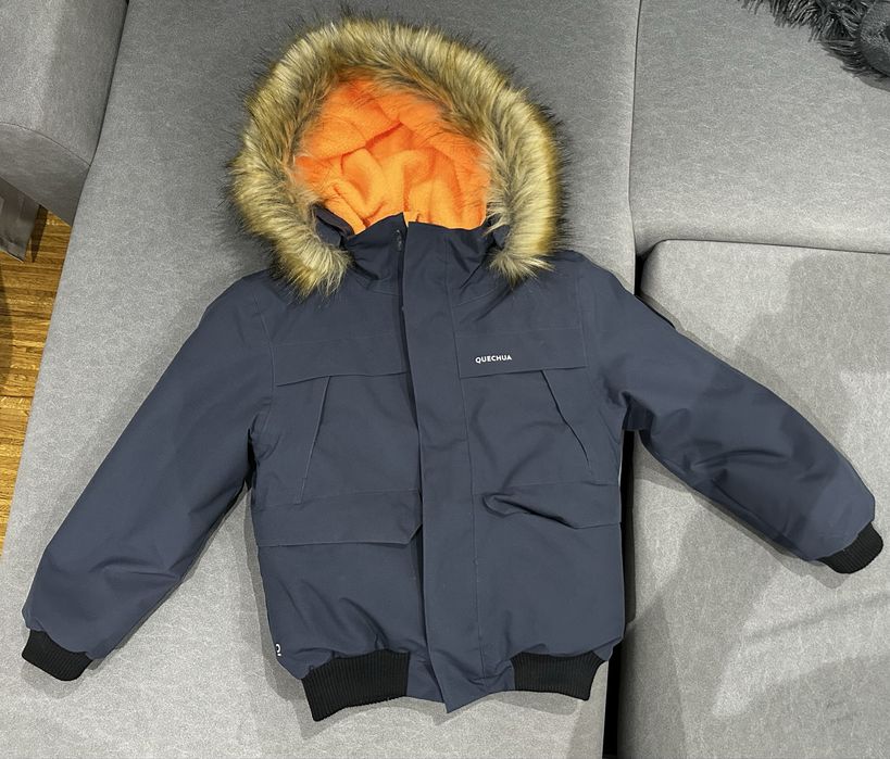 Kurtka Quechua SH100 -6,5’C wodoodporna, 7-8 lat