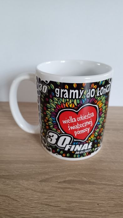 Kubek ceramiczny WOŚP 30 finał