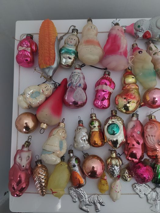 Ёлочные игрушки СССР