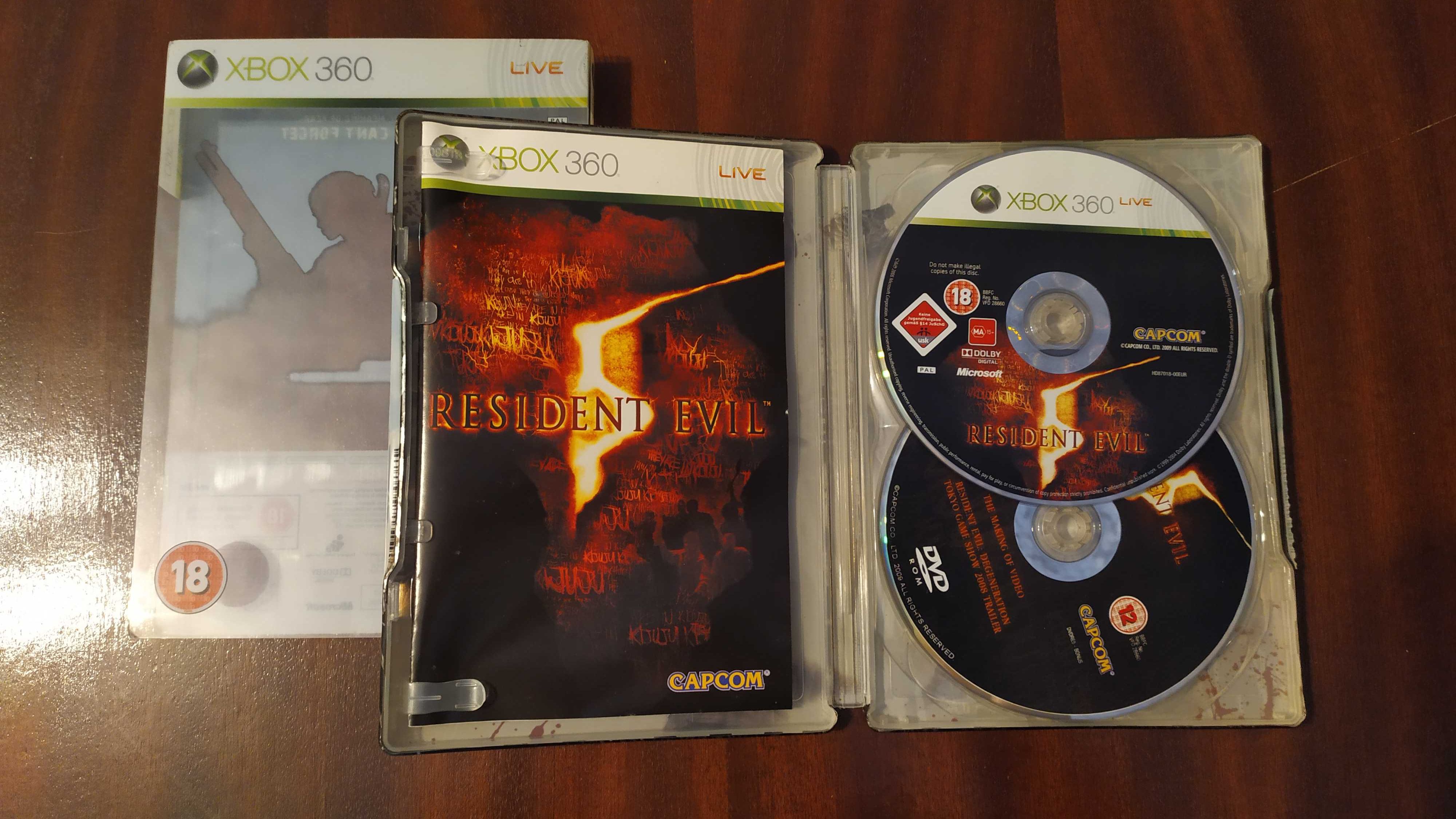 Resident Evil 5 Limited edition (Steelbook) Xbox 360