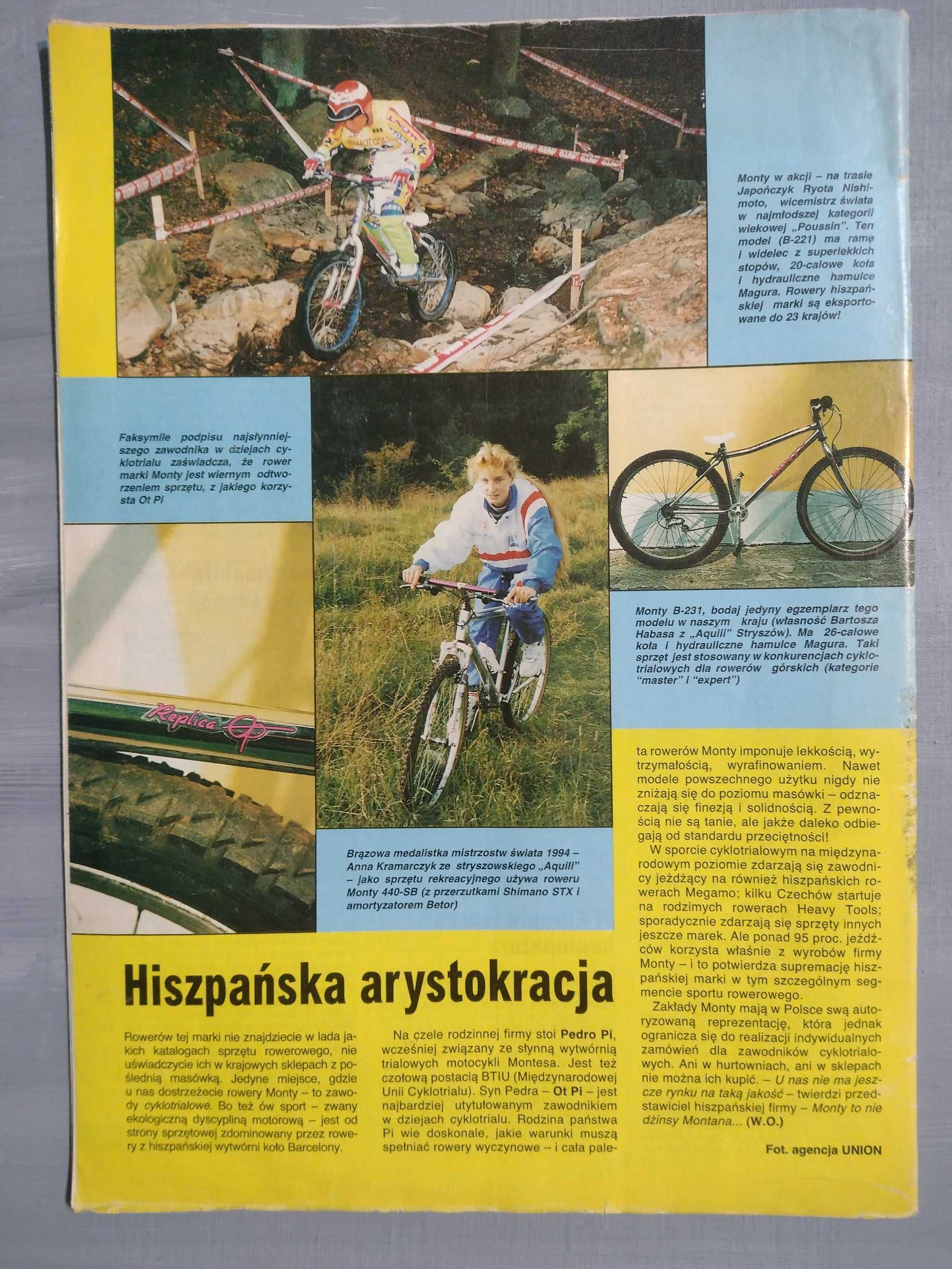Czasopismo motoryzacyjne AMS Auto Motor Sport 1995r. 2 szt.