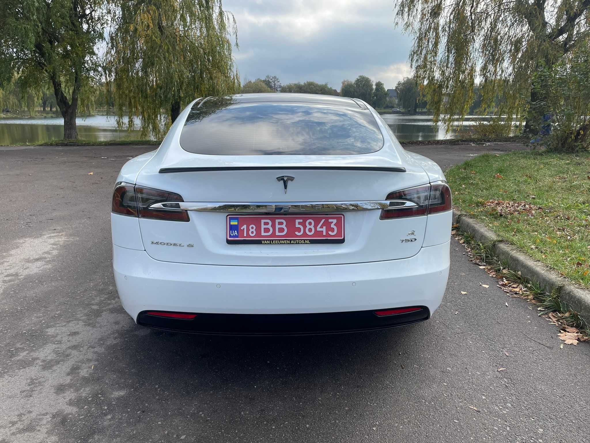 Tesla Model S Dual Motor 75D 2018 року випуску Пробіг 53000 км