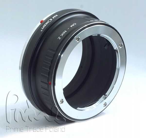 Adapter Olympus OM na NIKON-Z K&F Concept jakość ma znaczenie!