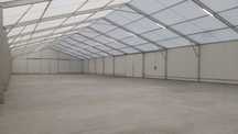 Hala Namiotowa 1000m2 18,5x55x4 (Ściany z płyty warstwowej PIR)