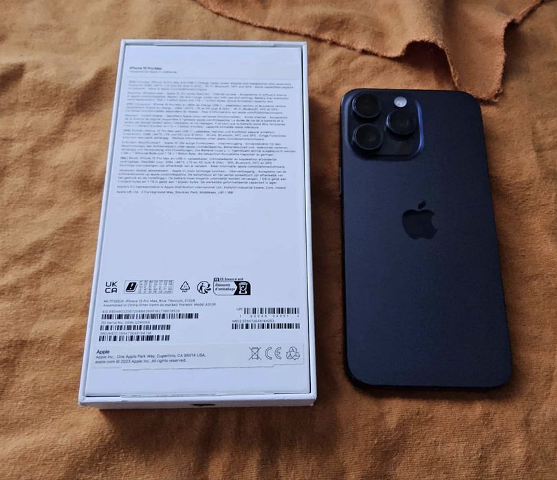 APPLE IPHONE 15 PRO MAX 512GB (BLUE TITANIUM)