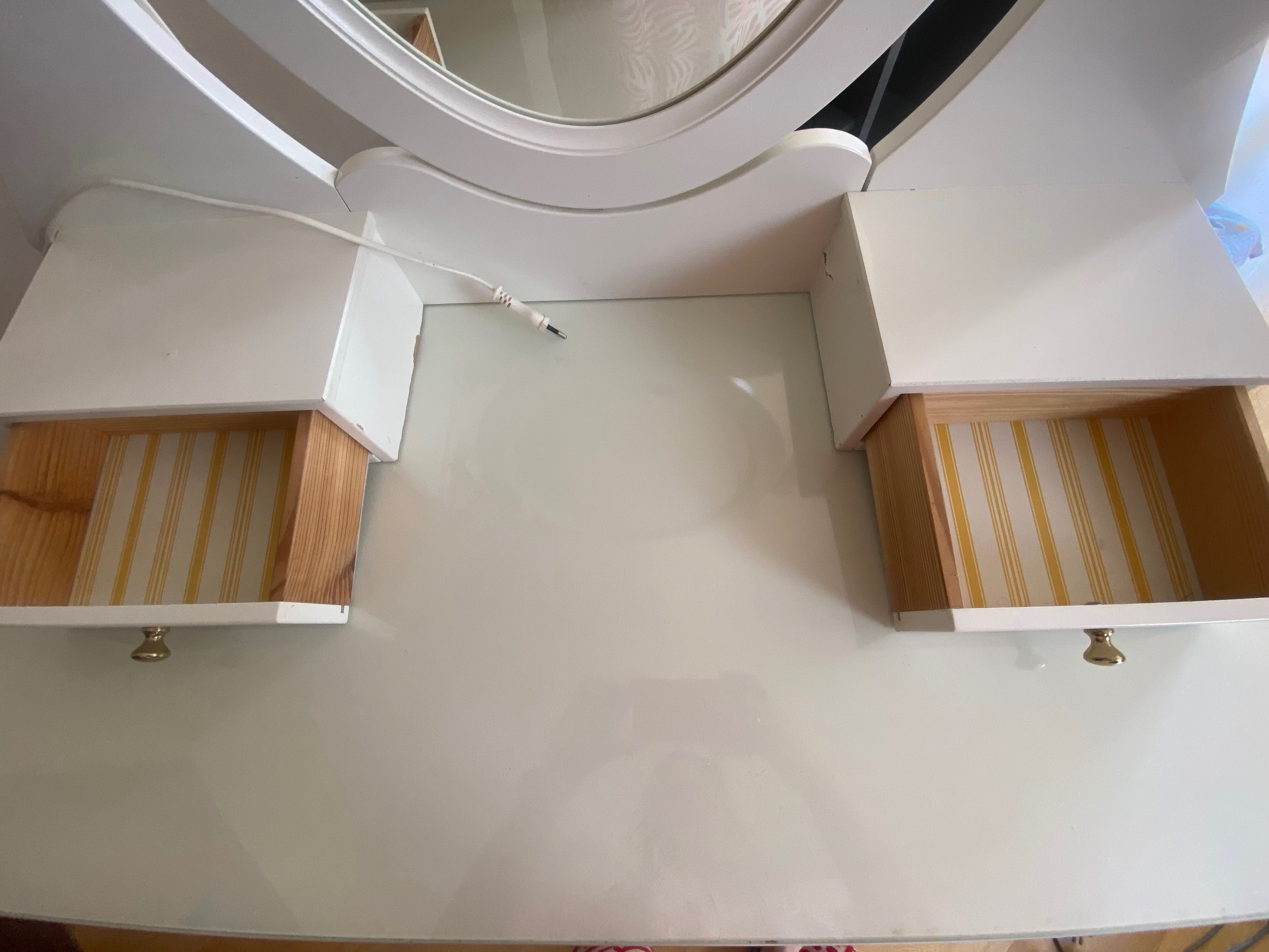 Toaletka Ikea Hemnes biała
