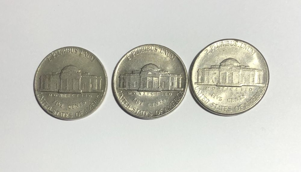 Американские монеты, цент, четвертак, дайм