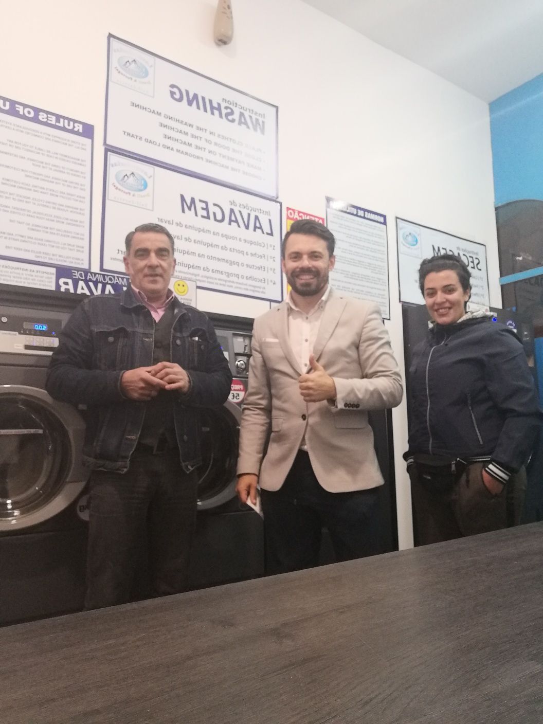 Self service lavandaria Líder de mercado em Portugal