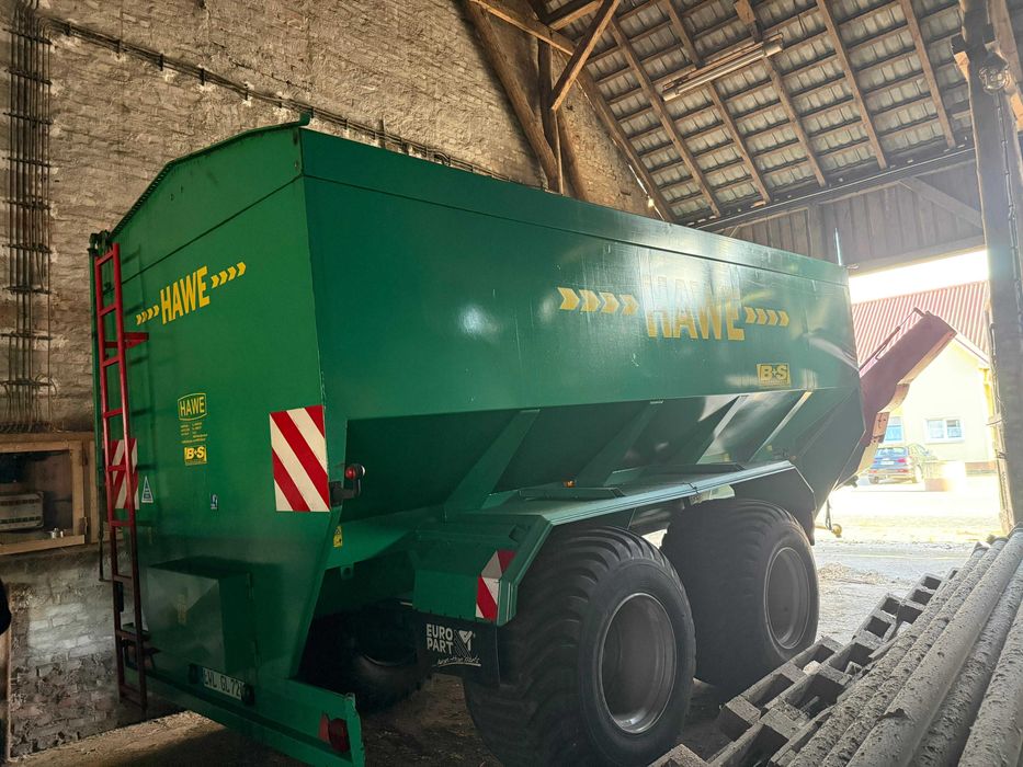 Przyczepa przeladowcza Hawe ULW 2500T polecam!