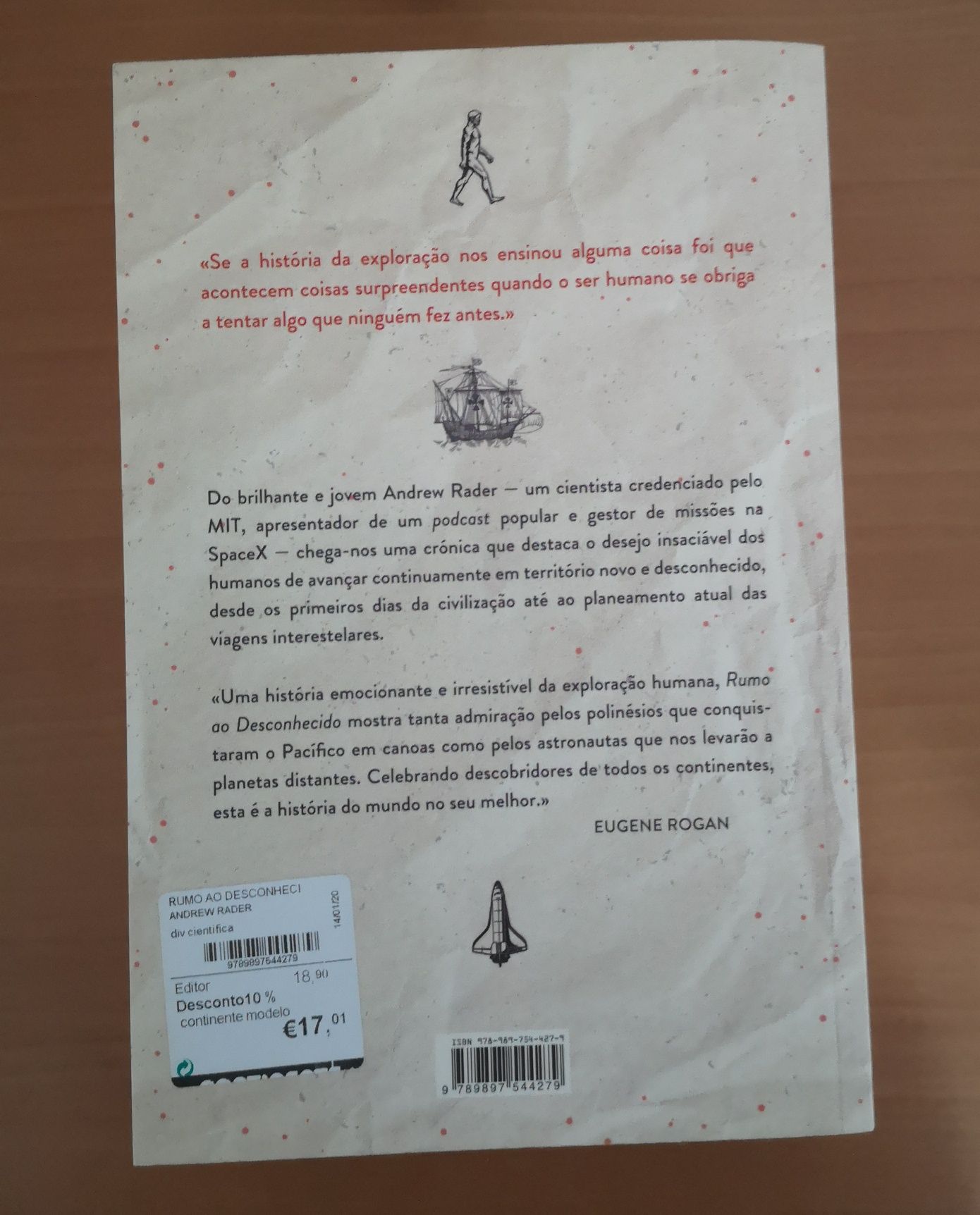 Livro "Rumo ao Desconhecido"