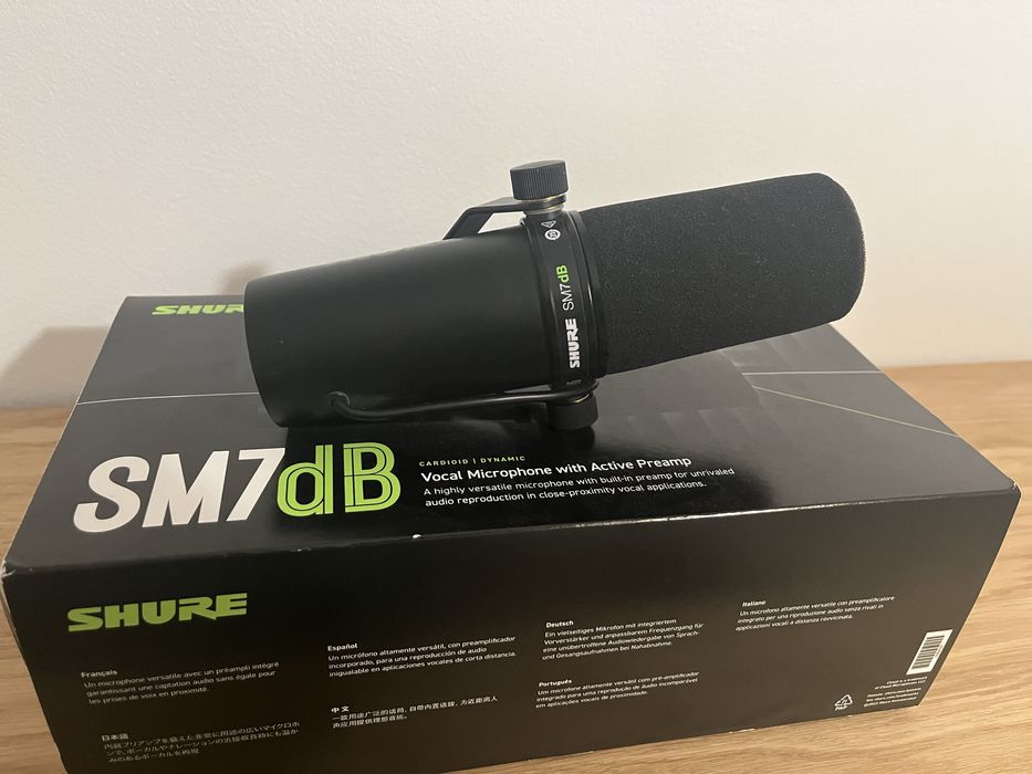 Shure SM7db Mikrofon dynamiczny Na Gwarancji