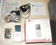 Sprawny BOX telefon LG KP100 słuchawki ładowarka bateria BDB KP 100