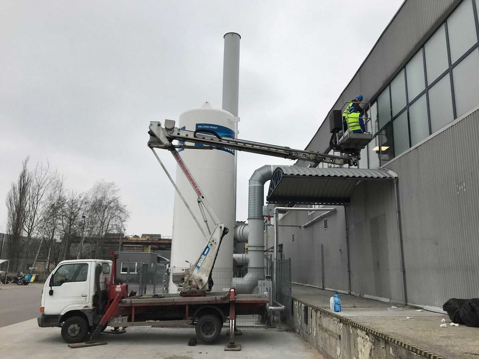 Wynajem podnośników koszowych do 40 metrów, zwyżki wynajem, zwyżka