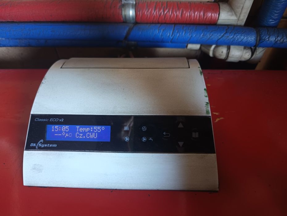 panel sterujący Regulatora Kotła DK System classic Eco v2