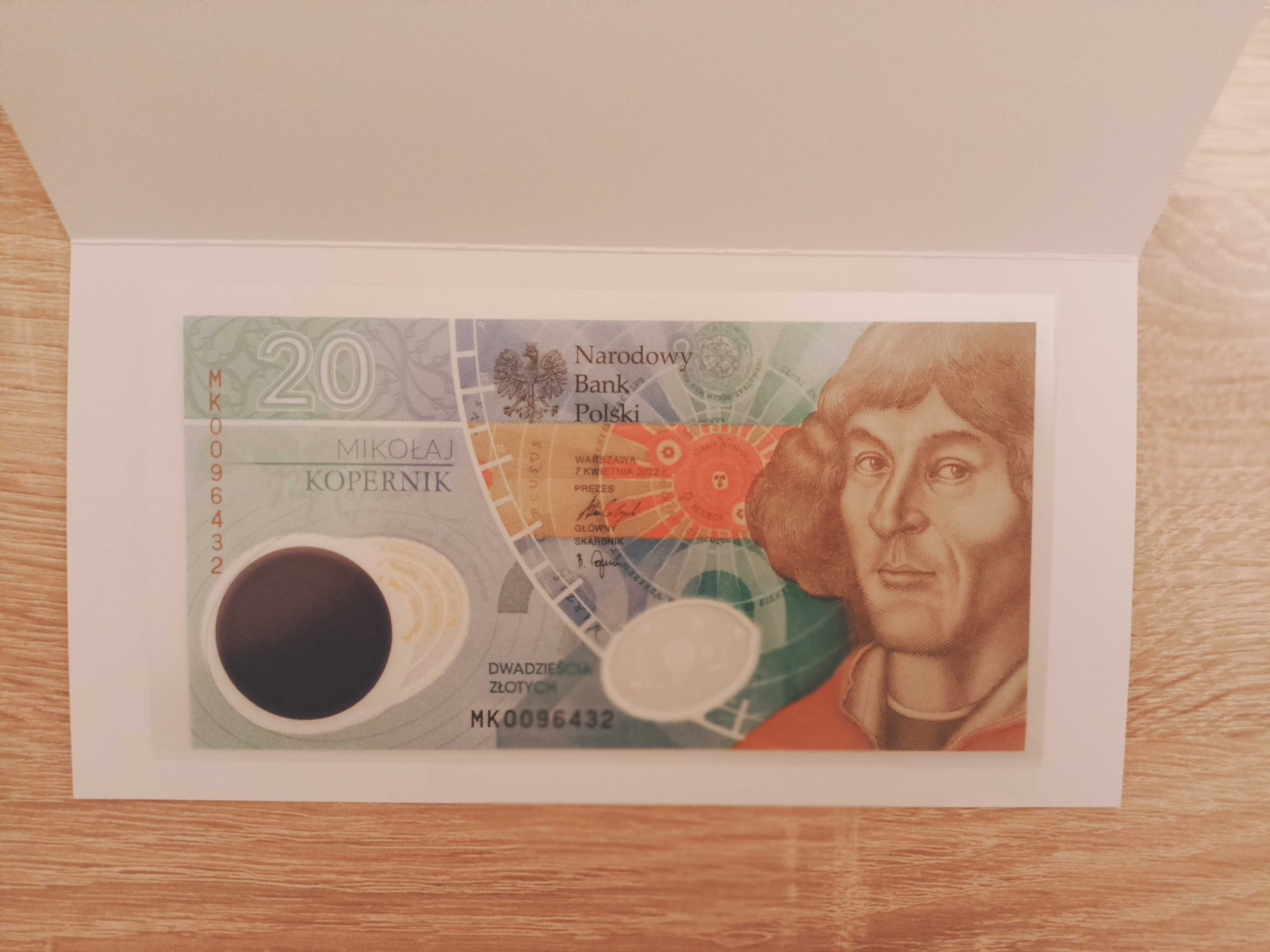 20 zł - Mikołaj Kopernik. Rocznica urodzin.