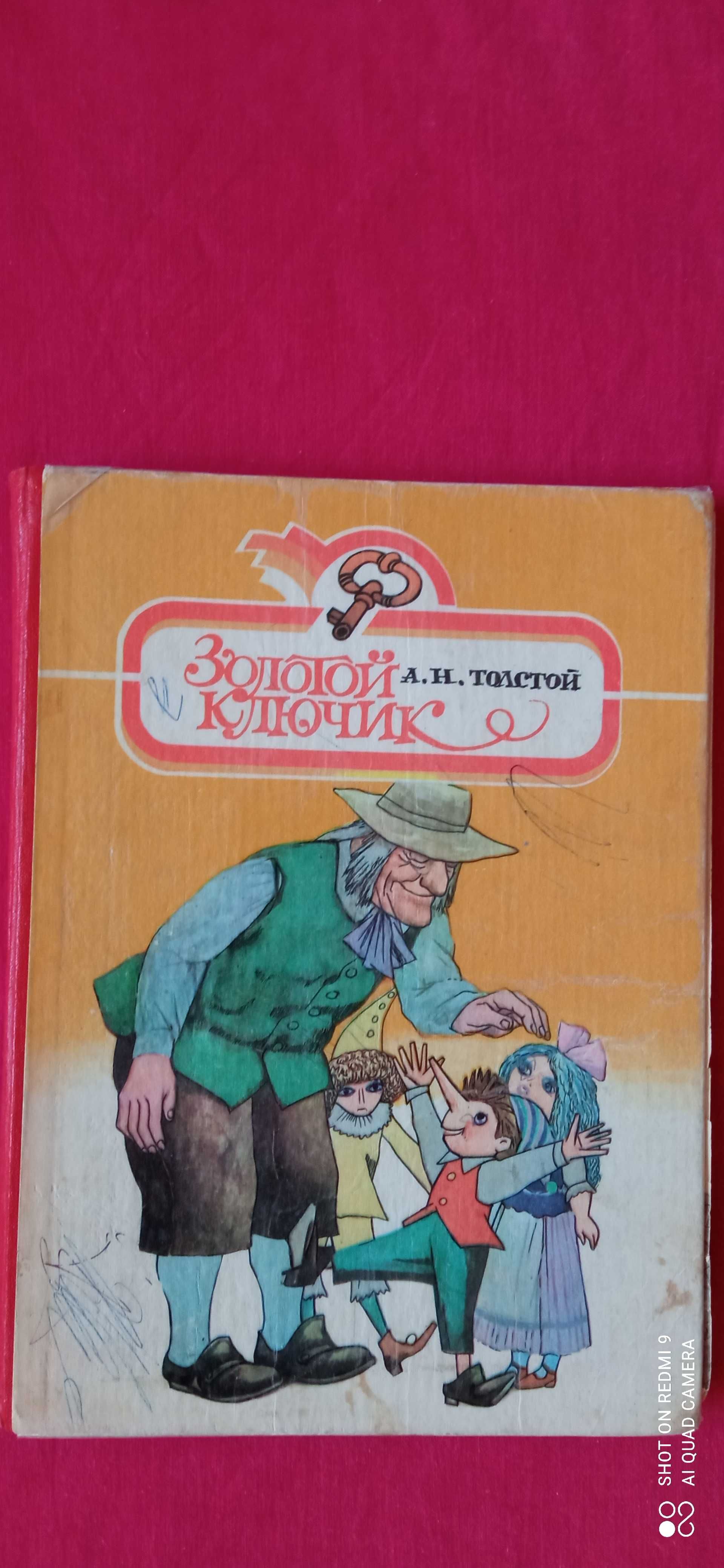 «Мать и дитя от беременности до трех лет», "Золотой ключик" Толстой.