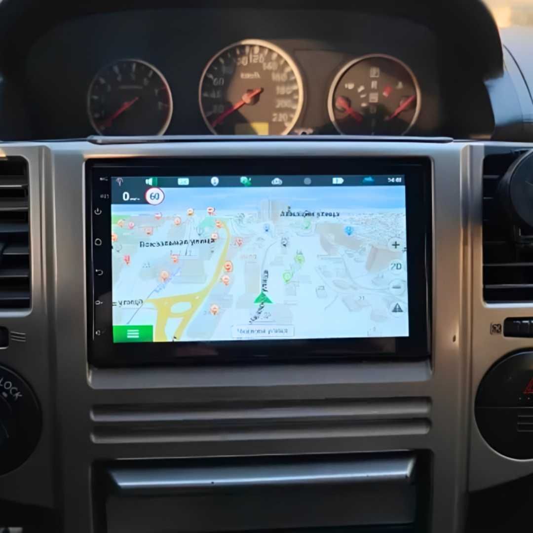 Auto Rádio Android GPS Compatível com Todas as Marcas