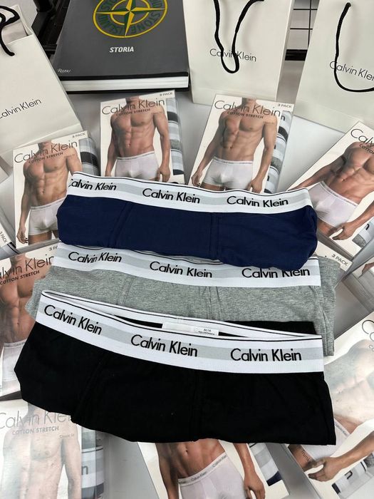 Набор трусов мужских труси боксери чоловічі кельвін кляйн calvin klein