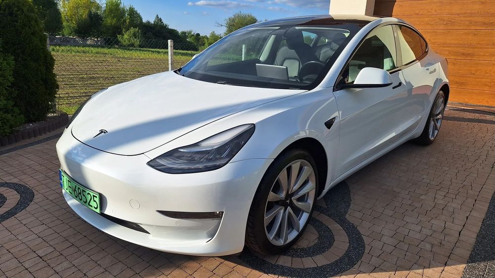 Tesla Model 3 TESLA Model 3 Long Range DUAL MOTOR Super stan, Zadbana na GWAR.