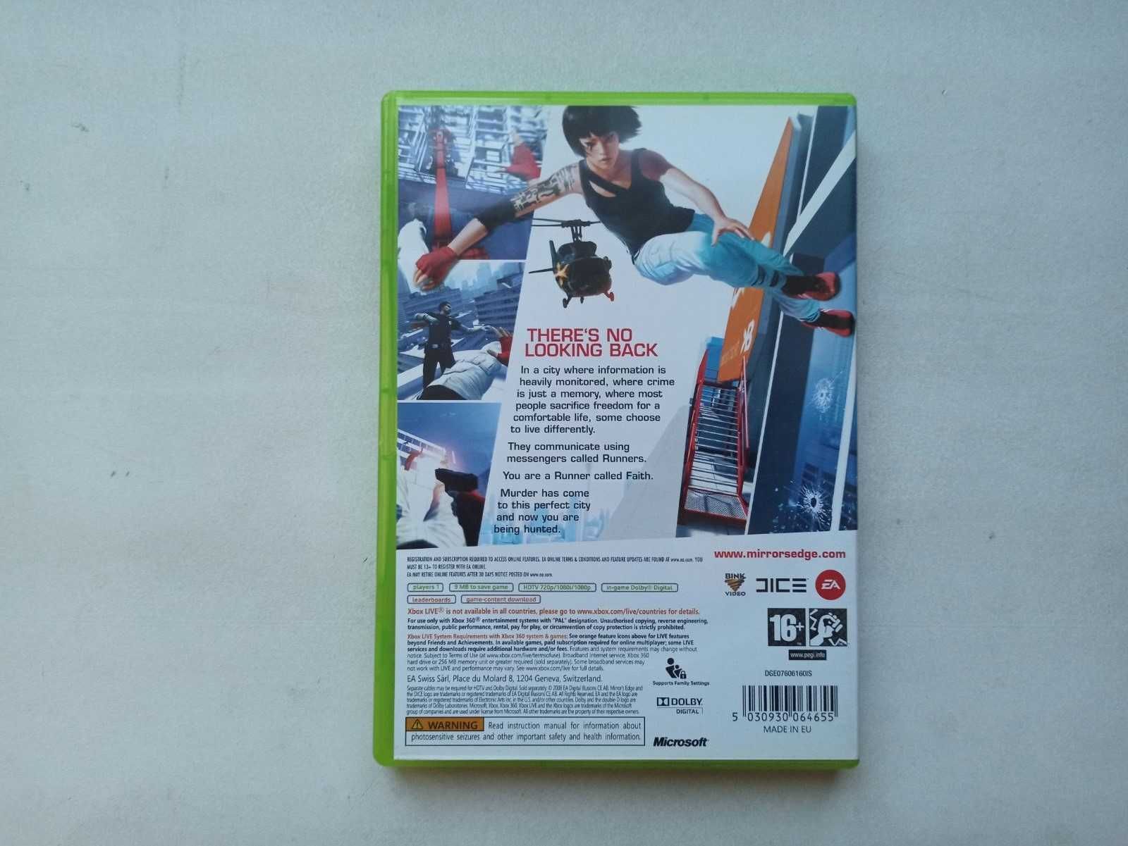 Игра Mirror's Edge [Xbox 360]