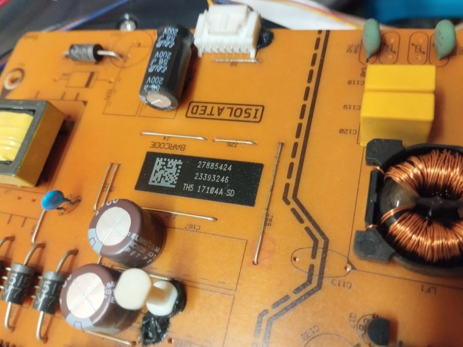 Zasilacz płyta główna 55 cali HITACHI 55HL15W69 TV LCD led oled